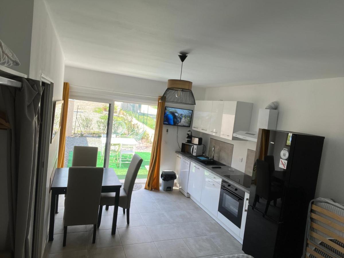 Studio Tout Equipe A La Nuitee Ou Plus,Proche Aeroport Bastia Лучиана Екстериор снимка